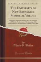 University of New Brunswick Memorial Volume