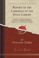 Report of the Librarian of the State Library