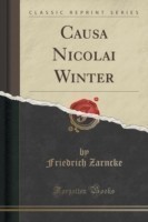 Causa Nicolai Winter (Classic Reprint)