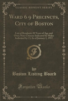 Ward 6 9 Precincts, City of Boston