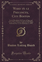 Ward 16 12 Precincts, City Boston