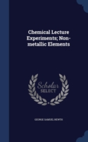 Chemical Lecture Experiments; Non-Metallic Elements