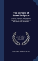 Doctrine of Sacred Scripture