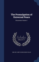 Promulgation of Universal Peace