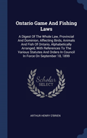 Ontario Game and Fishing Laws