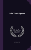 Brief Greek Syntax