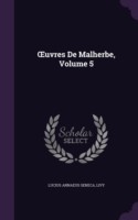 Uvres de Malherbe, Volume 5