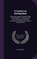 Lecture on Earthquakes