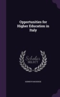 Opportunities for Higher Education in Italy