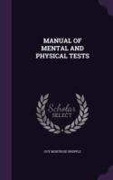 Manual of Mental and Physical Tests