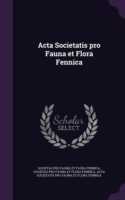 ACTA Societatis Pro Fauna Et Flora Fennica