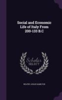 Social and Economic Life of Italy from 200-133 B.C