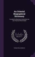 Oriental Biographical Dictionary