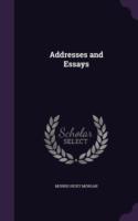 Addresses and Essays