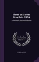 Notes on Career Growth in NASA