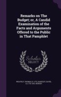 Remarks on the Budget; Or, a Candid Examination of the Facts and Arguments Offered to the Public in That Pamphlet