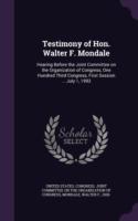 Testimony of Hon. Walter F. Mondale