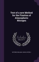 Test of a New Method for the Fixation of Atmospheric Nitrogen