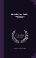 Mosaisches Recht, Volume 3