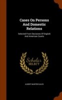 Cases on Persons and Domestic Relations