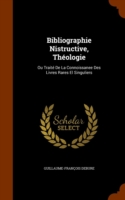 Bibliographie Nistructive, Theologie