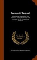 PEERAGE OF ENGLAND: GENEALOGICAL, BIOGRA
