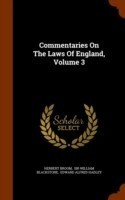 Commentaries on the Laws of England, Volume 3