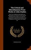 Critical and Miscellaneous Prose Works of John Dryden