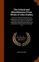 Critical and Miscellaneous Prose Works of John Dryden