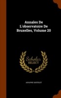 Annales de L'Observatoire de Bruxelles, Volume 20