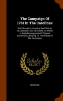 Campaign of 1781 in the Carolinas