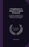 Supplement to Johnson's English Dictionary