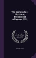 Continuity of Literature, Presidential Addresses, 1922