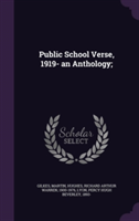 Public School Verse, 1919- An Anthology;