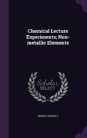 Chemical Lecture Experiments; Non-Metallic Elements