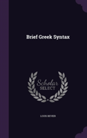 Brief Greek Syntax
