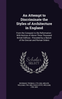 Attempt to Discriminate the Styles of Architecture in England