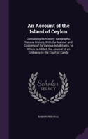 Account of the Island of Ceylon