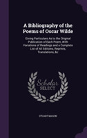 Bibliography of the Poems of Oscar Wilde