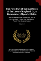 THE FIRST PART OF THE INSTITUTES OF THE