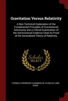 GRAVITATION VERSUS RELATIVITY: A NON-TEC