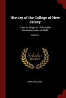 HISTORY OF THE COLLEGE OF NEW JERSEY: FR