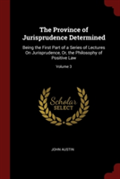 THE PROVINCE OF JURISPRUDENCE DETERMINED