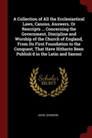 A COLLECTION OF ALL THE ECCLESIASTICAL L