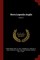 NOVA LEGENDA ANGLIE; VOLUME 1