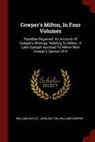 Cowper's Milton, in Four Volumes