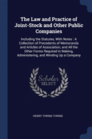 Law and Practice of Joint-Stock and Other Public Companies