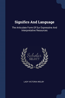 Significs and Language
