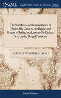 THE MANIFESTO, OR REMONSTRANCE OF HYDER