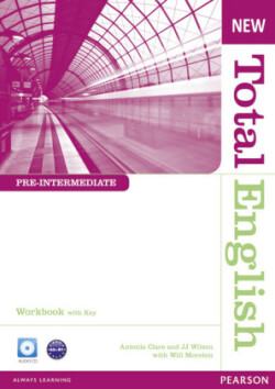 New Total English Pre-Intermediate Workbook with key + Audio CD Pack